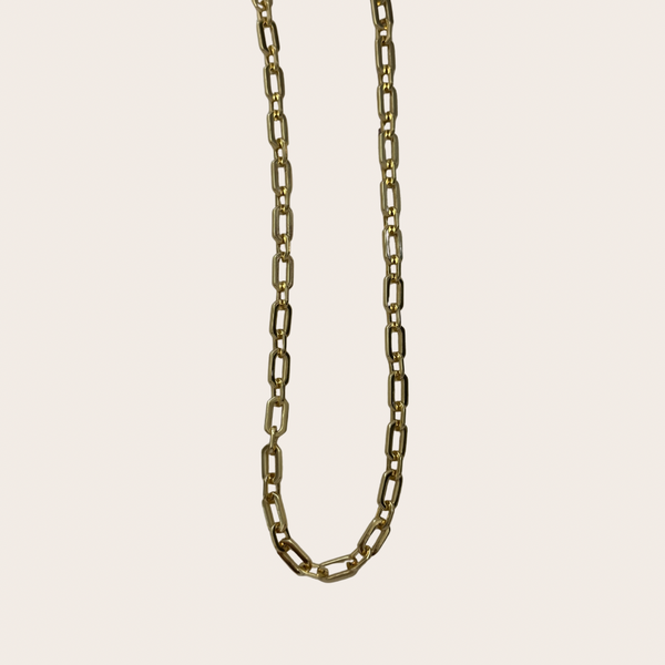 Charm Bar Chain Style - Bold Oval Links