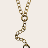 Chunky Links Lariat jewelry by M Bali