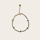 Turquoise Clover Bracelet jewelry by M Bali