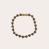 Pink Hearts Tennis Bracelet