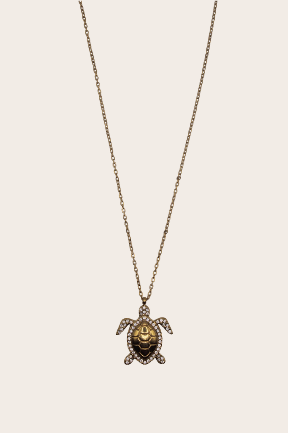 Turtle Necklace featuring a sea turtle pendant