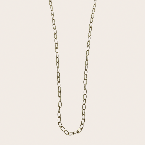 Charm Bar Chain Style - Long Golden Links