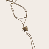 Retro Sun Hand Chain