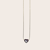 Nacar Pink Heart Necklace
