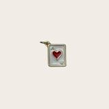 Solitaire Card Charm