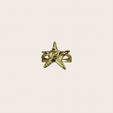 Golden Starfish Ring