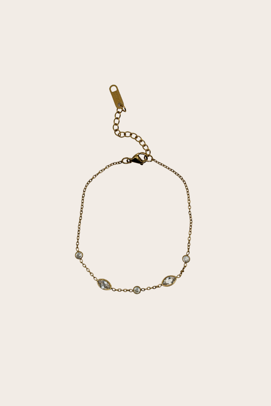 Dainty Diamonds Bracelet by M Bali - stainless steel jewelry