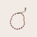 Pink Flowers Bracelet