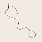 Dainty Circles Hand Chain