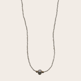 Dainty White Pearl Beaded Chain