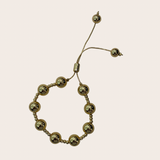 Classy Golden Balls Bracelet