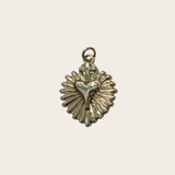 Heart Cross Charm