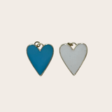 Big Color Heart Charm