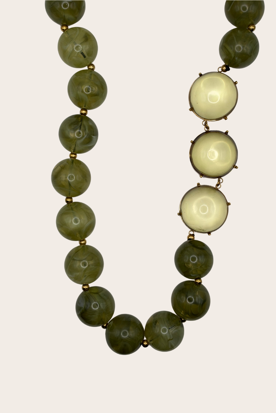 Anastasia Olive Chain jewelry by M Bali