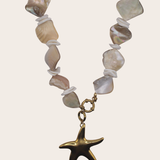 Ocean Pearls Starfish Chain