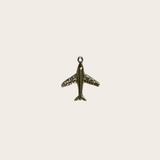 Mid Diamonds Airplane Charm