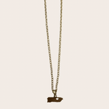 Puerto Rico Heart Necklace