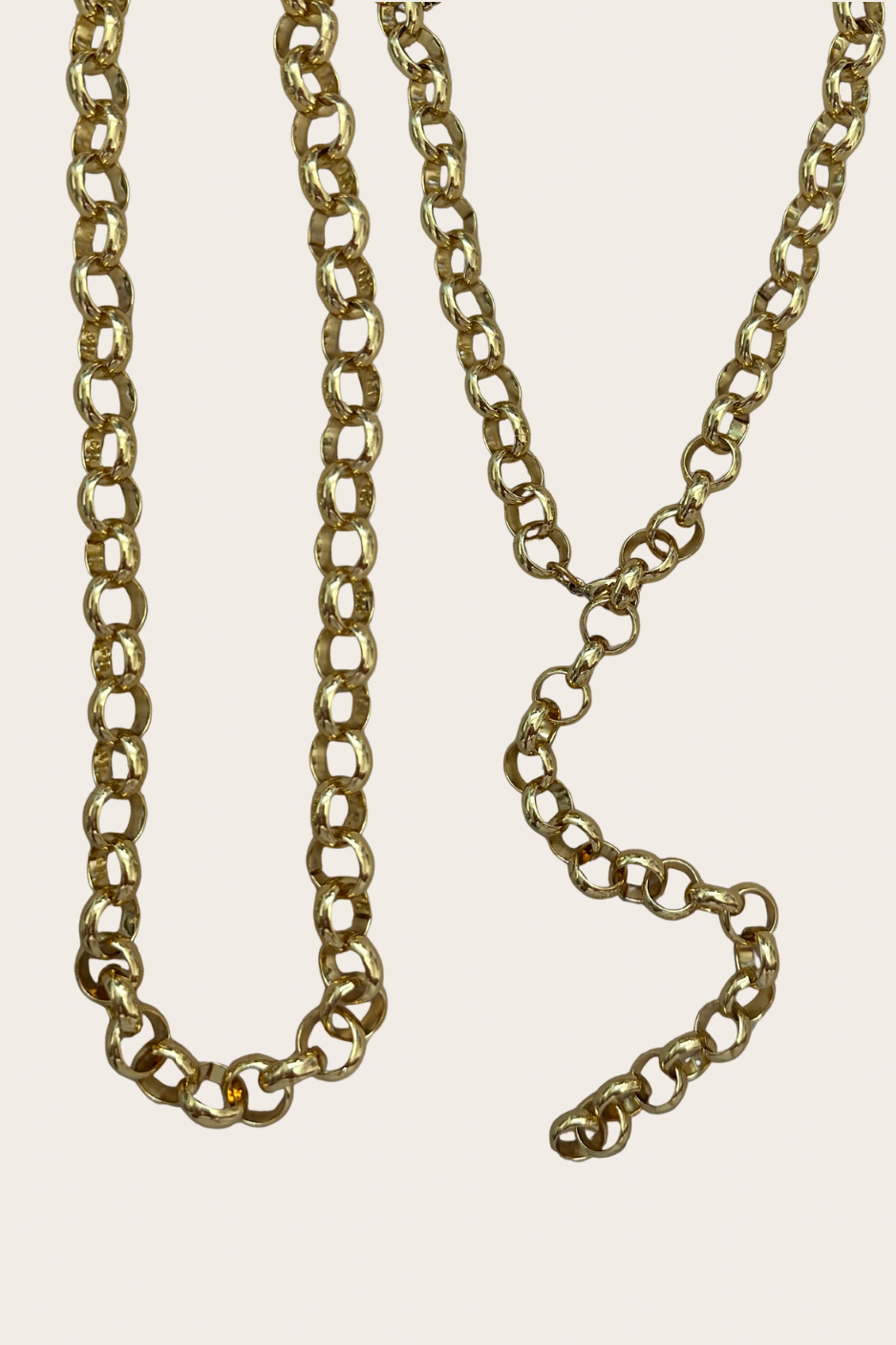 Cattaleya Multi-use Chain – 24" Gold plated jewelry by M•Bali the Shop