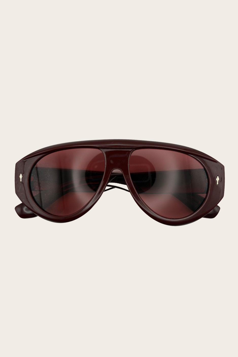 Arya Burgundy Sunglasses by M Bali - fashion eyewear