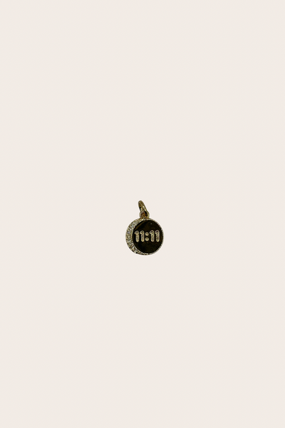 Small Round 11:11 Charm
