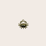 Golden Crab Charm