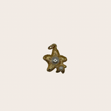 Double Pearl Starfish Charm