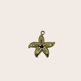 Textured Starfish Charm