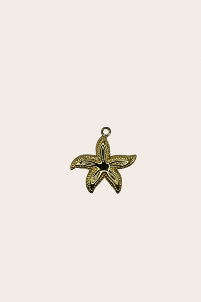 Textured Starfish Charm
