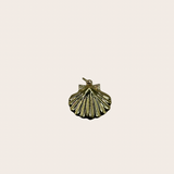 Golden Mid Seashell Charm