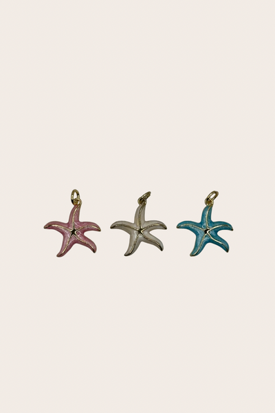 Color Starfish Charm