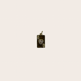 Solitaire Card Charm