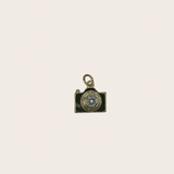 Golden Diamond Camera Charm