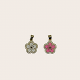Aloha Color Flower Charm