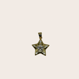 Bold Diamond Star Charm