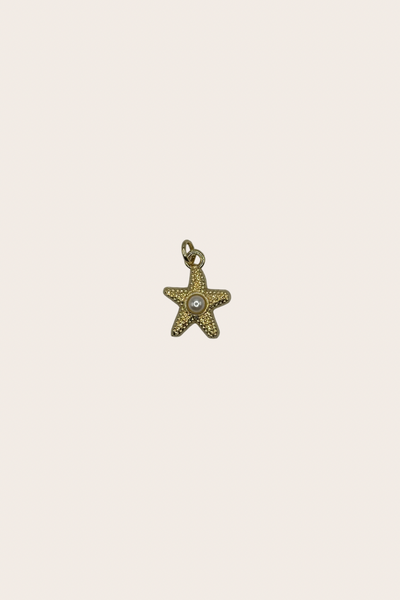 Pearl Starfish Charm