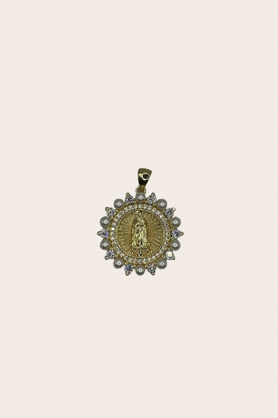 Round Pearls Virgin Charm