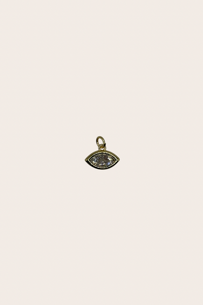 Horse Eye Diamond Charm