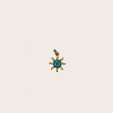 Small Blue Sun Charm