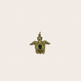 Green Turtle Charm