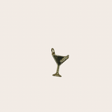 Golden Martini Charm