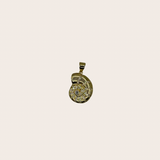 Mid Conch cz Charm