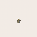 Small Diamond Butterfly Charm
