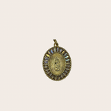 Oval Diamonds Virgin Charm