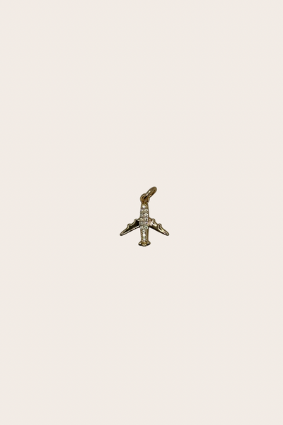 Small Airplane cz Charm