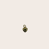 Mini Golden Heart Charm
