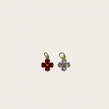 Diamonds Clover Charm