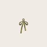 Girly Bow cz Charm