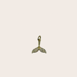 Small Tail cz Charm